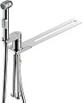 Купить смеситель с гигиеническим  душем х25-56, rossinka (крепление к унитазу) в Иваново магазин сантехники Суперстрой
