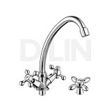 Купить смеситель d151808-1 для кухни, d-lin. в Иваново магазин сантехники Суперстрой