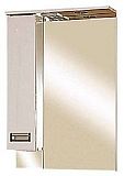 Купить зеркало-шкаф вега-55 лев. (свет),misty. в Иваново магазин сантехники Суперстрой