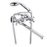 Купить смеситель для ванны с душем qst7-a827, g-lauf. в Иваново магазин сантехники Суперстрой