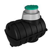 Купить емкость подземная u 3000 литров oil черный в Иваново магазин сантехники Суперстрой