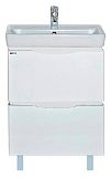 Купить тумба венера - 60 с 2 ящиками, белая,misty. в Иваново магазин сантехники Суперстрой
