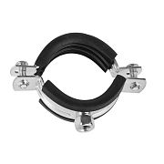 Купить хомут трубный 3/4" (26-30мм) без шпильки, sms. в Иваново магазин сантехники Суперстрой