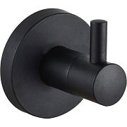 Купить крючок одинарный  черный d281111, d-lin. в Иваново магазин сантехники Суперстрой