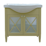 Купить тумба анна - 90 ,прямая ,оливковая ,misty. в Иваново магазин сантехники Суперстрой